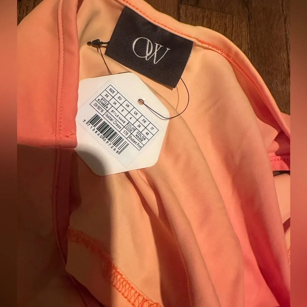 NWT OW label from Revolve Isabell sunset cut out bodycon dress size XS - Picture 6 of 10